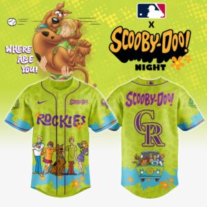 Colorado Rockies x Scooby Doo Special Edition Jersey