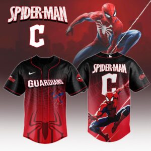 Cleveland Guardians x Spiderman Special Edition Jersey
