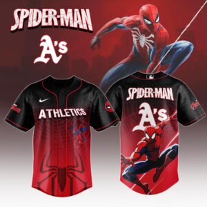 Oakland Athletics x Spiderman Special Edition Jersey