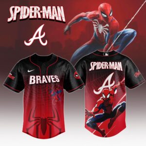 Atlanta Braves x Spiderman Special Edition Jersey