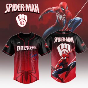 Milwaukee Brewers x Spiderman Special Edition Jersey