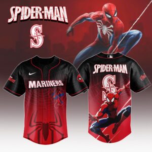 Seattle Mariners x Spiderman Special Edition Jersey