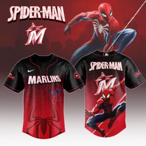 Miami Marlins x Spiderman Special Edition Jersey