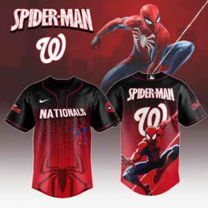 Washington Nationals x Spiderman Special Edition Jersey