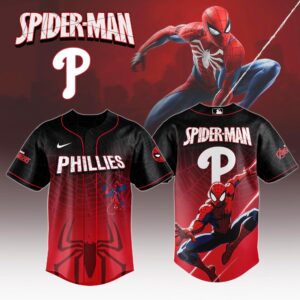 Philadelphia Phillies x Spiderman Special Edition Jersey