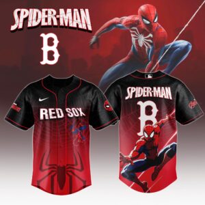 Boston Red Sox x Spiderman Special Edition Jersey