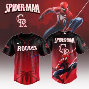 Colorado Rockies x Spiderman Special Edition Jersey
