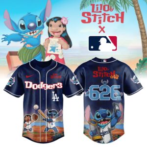 Los Angeles Dodgers x Lilo & Stitch Special Edition Jersey