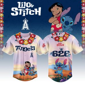 Los Angeles Angels x Lilo & Stitch Special Edition V2 Jersey