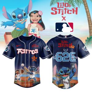 Houston Astros x Lilo & Stitch Special Edition Jersey