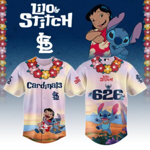 St. Louis Cardinals x Lilo & Stitch Special Edition V2 Jersey