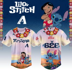 Arizona Diamondbacks x Lilo & Stitch Special Edition V2 Jersey