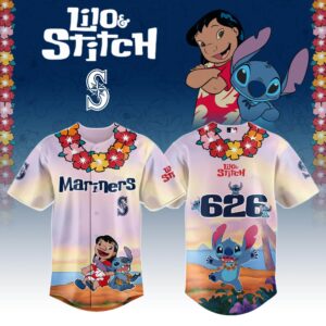 Seattle Mariners x Lilo & Stitch Special Edition V2 Jersey