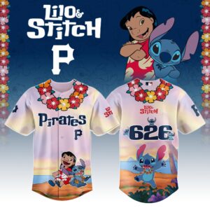 Pittsburgh Pirates x Lilo & Stitch Special Edition V2 Jersey