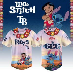 Tampa Bay Rays x Lilo & Stitch Special Edition V2 Jersey