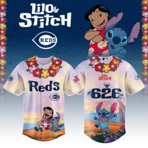 Cincinnati Reds x Lilo & Stitch Special Edition V2 Jersey