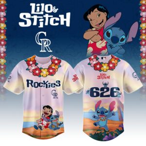 Colorado Rockies x Lilo & Stitch Special Edition V2 Jersey
