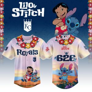 Kansas City Royals x Lilo & Stitch Special Edition V2 Jersey