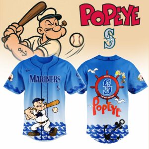 Seattle Mariners x Popeye Special Edition Jersey