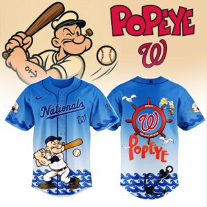 Washington Nationals x Popeye Special Edition Jersey