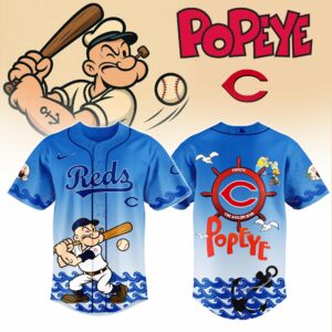 Cincinnati Reds x Popeye Special Edition Jersey