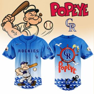 Colorado Rockies x Popeye Special Edition Jersey