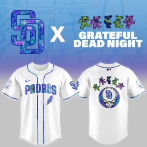 San Diego Padres x Grateful Dead Special Edition Jersey
