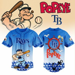 Tampa Bay Rays x Popeye Special Edition Jersey