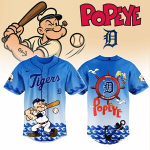 Detroit Tigers x Popeye Special Edition Jersey