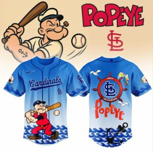 St. Louis Cardinals x Popeye Special Edition Jersey