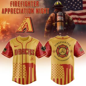 Arizona Diamondbacks x Firefighter Appreciation Special Edition Jersey