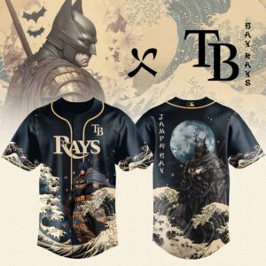 Tampa Bay Rays x Batman Japanese Style Special Edition Jersey