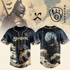 Milwaukee Brewers x Batman Japanese Style Special Edition Jersey