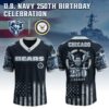Chicago Bears x 250 Years Anniversary US Navy Special Edition NFL Jersey