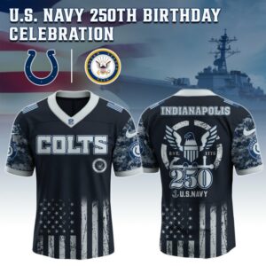 Indianapolis Colts x 250 Years Anniversary US Navy Special Edition NFL Jersey