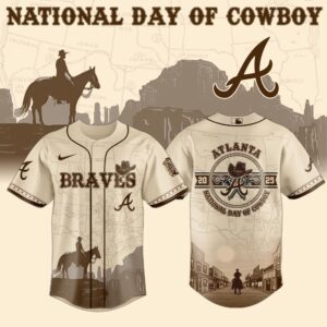 Atlanta Braves x National Day Of Cowboy Special Edition Jersey