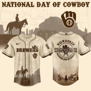 Milwaukee Brewers x National Day Of Cowboy Special Edition Jersey