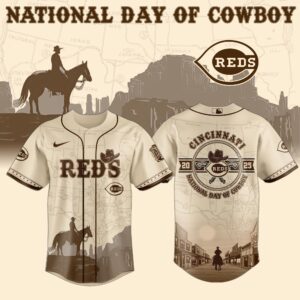 Cincinnati Reds x National Day Of Cowboy Special Edition Jersey