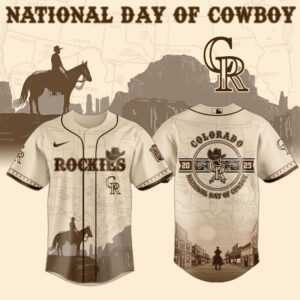 Colorado Rockies x National Day Of Cowboy Special Edition Jersey