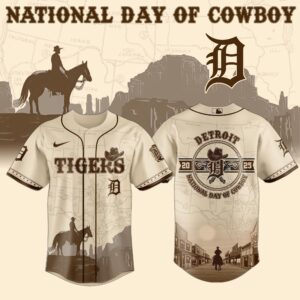 Detroit Tigers x National Day Of Cowboy Special Edition Jersey