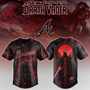 Atlanta Braves x Darth Vader Star Wars Special Edition Jersey