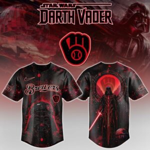 Milwaukee Brewers x Darth Vader Star Wars Special Edition Jersey