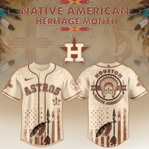 Houston Astros x Native American Heritage Month Special Edition Jersey