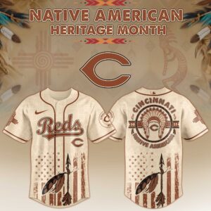 Cincinnati Reds x Native American Heritage Month Special Edition Jersey