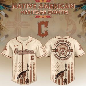 Cleveland Guardians x Native American Heritage Month Special Edition Jersey
