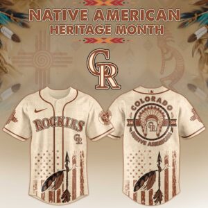 Colorado Rockies x Native American Heritage Month Special Edition Jersey