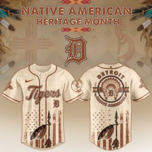 Detroit Tigers x Native American Heritage Month Special Edition Jersey