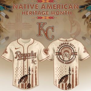 Kansas City Royals x Native American Heritage Month Special Edition Jersey