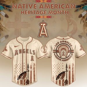 Los Angeles Angels x Native American Heritage Month Special Edition Jersey