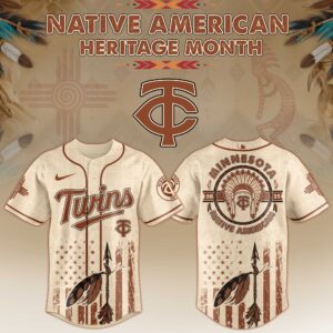 Minnesota Twins x Native American Heritage Month Special Edition Jersey
